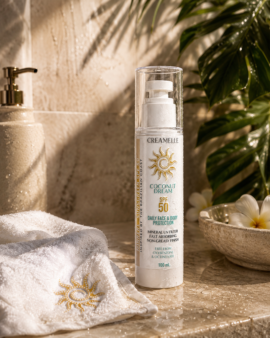 Mineral Sunscreen SPF 50 | Protector Solar 100% Mineral