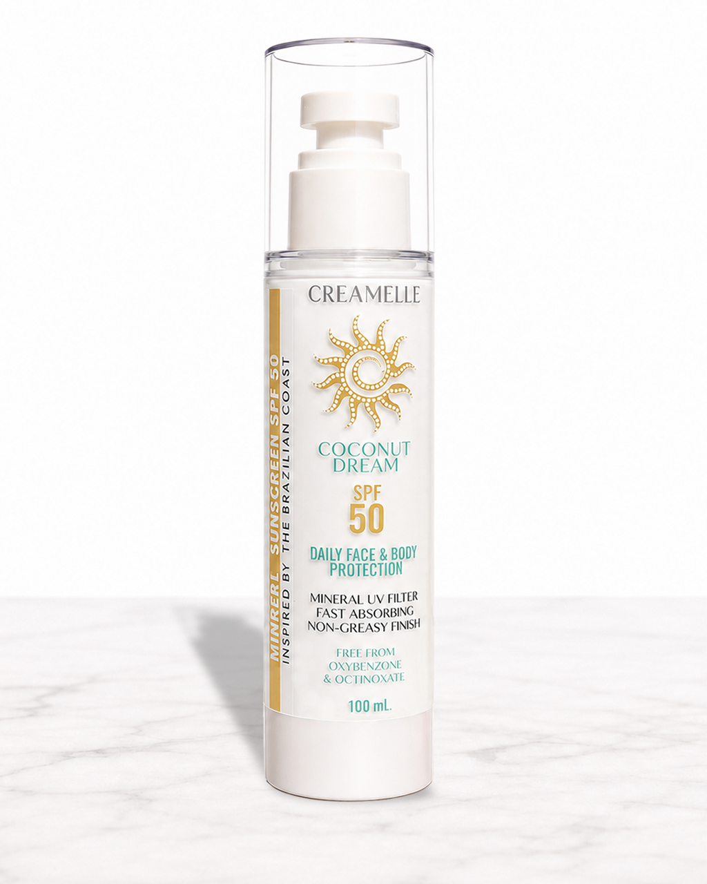 Mineral Sunscreen SPF 50 | Protector Solar 100% Mineral