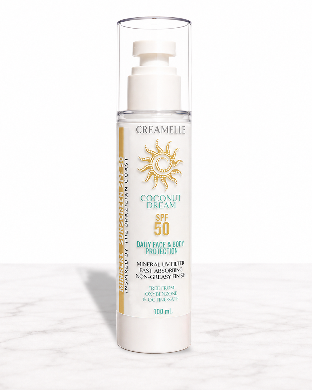 Mineral Sunscreen SPF 50 | Protector Solar 100% Mineral