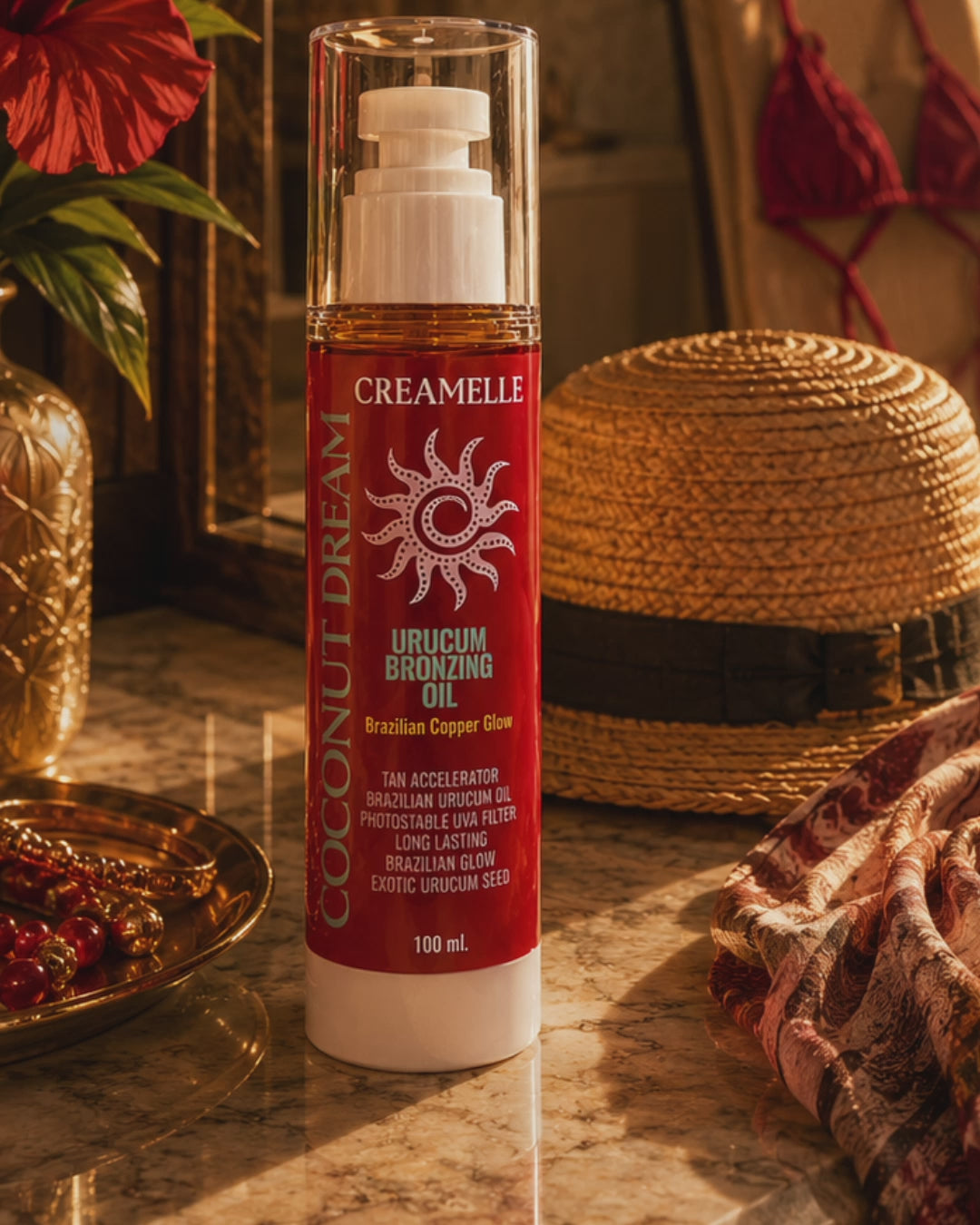 Urucum Bronzing Oil | Aceite Bronceador con Filtro UV